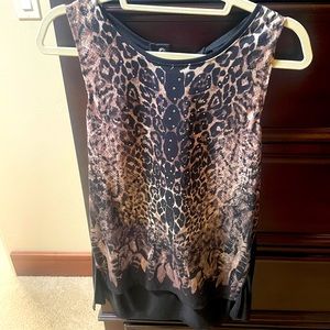 Rock and republic animal print tank
